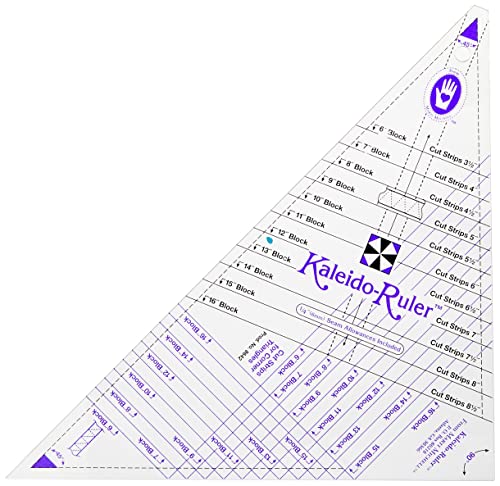 Marti Michell Große Kaleido-Ruler Macht 40,6 cm Blocks von Marti Michell