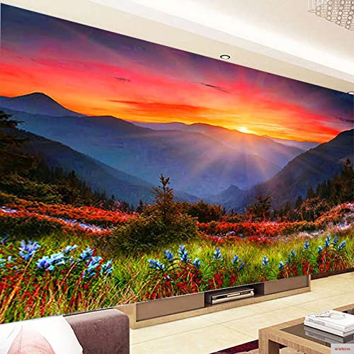 5D Diamond Painting Set Landschaft Diamant Painting Diamant Malerei Wohnzimmer Schlafzimmer Büro Wand Und Eingang Dekoratio (100x40cm) von Martin Kench