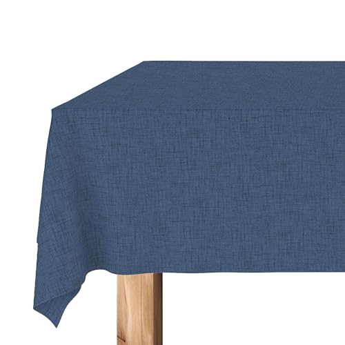 Martina Home Harzbeschichtete Tischdecke Levante, 220 x 140 cm, Blau von Martina Home