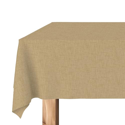 Martina Home Harzbeschichtete Tischdecke Levante, 300 x 140 cm, Beige von Martina Home