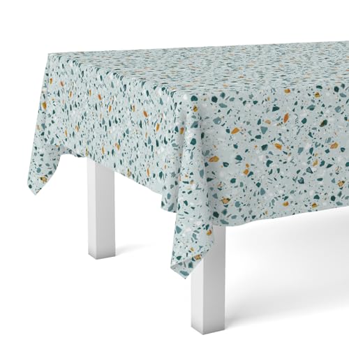 Martina Home Wachstuchtischdecke Alcoa, 100 x 140 cm, Blau von Martina Home