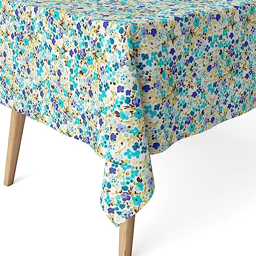 Martina Home Harzbeschichtete Tischdecke Olena, 100 x 140 cm, Blau von Martina Home