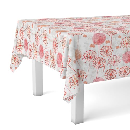 Martina Home Wachstuchtischdecke Freda, 180 x 140 cm, Rot von Martina Home