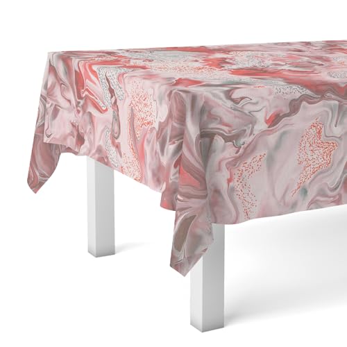 Martina Home Wachstuchtischdecke Genil, 250 x 140 cm, Rot von Martina Home