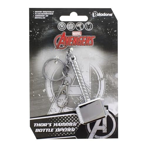 Marvel Bottle Opener Avengers Thors Hammer Flaschenöffner, Legierung, Mehrfarbig, 2 X 3 X 7 cm von Paladone