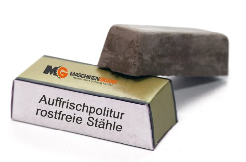 Polierpaste Poliermittel Auffrischpolitur rostfreier Stahl Typ PPRS von Maschinengigant