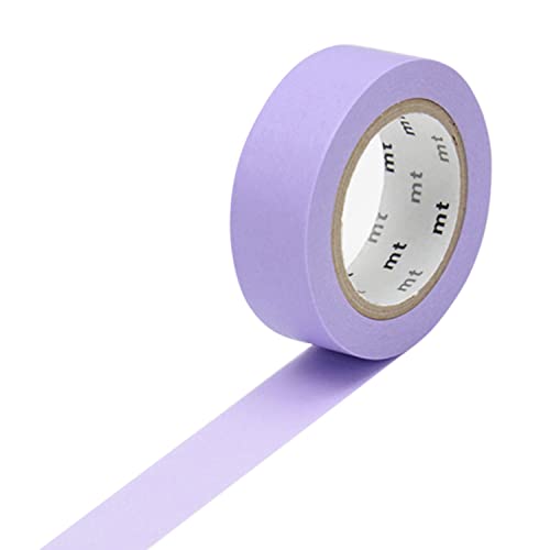 Masking Tape Dekoratives Klebeband einfarbig - Lavendel - 1,5 cm x 7 m von Masking Tape