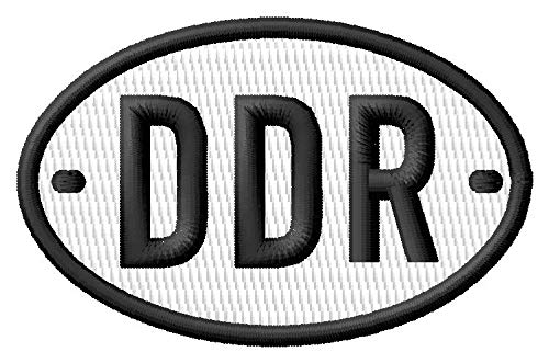 DDR Patch Motorrad Biker Motorrad Motobike Aufnäher Parche Bordado brodé Patch écusson Toppa ricamata von LZBBD