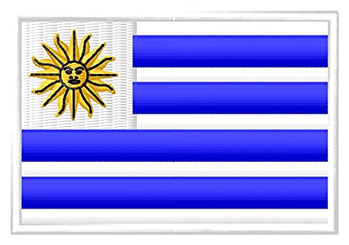 Flagge Uruguay Aufnäher Parche Bordado Brodé Patch écusson Toppa Ricamata von Masterpatch