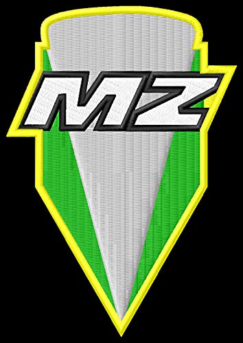 Masterpatch Aufnäher für Fans MZ New Logo Patch Motorrad Aufnäher parche Bordado brodé Patch écusson Toppa ricamata von Masterpatch