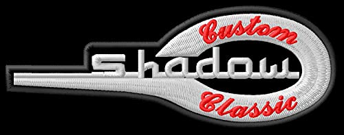 Masterpatch Aufnäher für Fans Hon Shadow Custom Classic Patch 750 1100 für Honda Shadow Bikers Motorrad Parche Bordado Brodé Patch écusson Toppa Ricamata von Lupsty