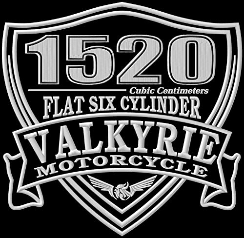 Masterpatch Hon Valkyrie 1520 XL Patch für Honda Valkyrie Bikers Chopper Motorrad Motobike Motorrad Aufnäher parche Bordado brodé patch écusson toppa ricamata von Masterpatch