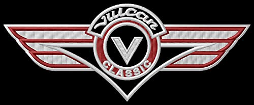 Masterpatch Aufnäher für Fans Kawas Vulcan Classic Patch Intended for Kawasaki Vulcan Bikers VN 500 650 750 800 900 1500 Motorcycle Motorbike Patch Parche Bordado Brodé Patch écusson Toppa ricamata von LZBBD