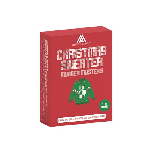 Replay-able Christmas Murder Mystery Dinner Party Game - Host An Ugly Christmas Jumper Party Game Night - Office Christmas Party Games - Christmas Fancy Dress Office Party - English 4-20 Players von Masters of Mystery