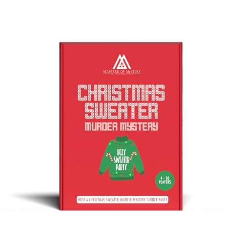 Replayable Office Christmas Murder Mystery Dinner Party Game - Host an Ugly Christmas Jumper Party Game Night - Office Christmas Party Games - English 4-20 Players V2 English 4-20 Players von Masters of Mystery