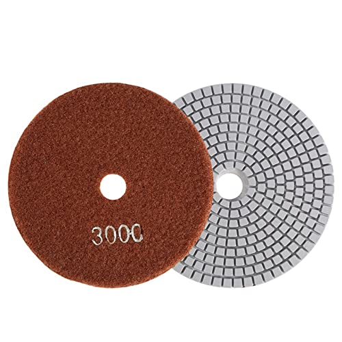 Schleifscheibe, Nass-Diamantpolierpads, 125 mm, Schleifscheiben für Granit, Beton, Marmor (Masyrtfrwzm6x9as-07) von Masyrt