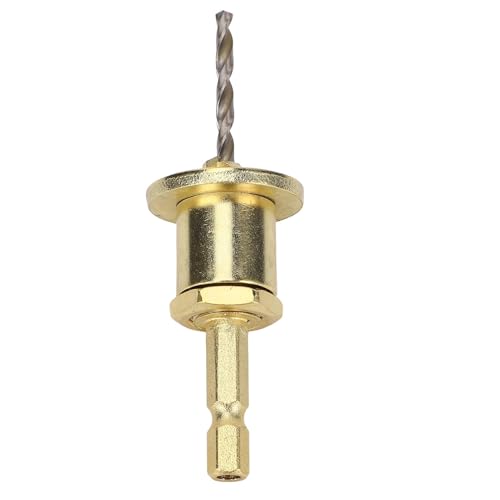 Tapered Drillbit, Einstellbare 1/4 Zoll Sechskant Shank -Stiefmaschinenbohrer für Holzbearbeitung, Handwerksliebhaber, Geeignet Zum Bohren in Holz mit Sauberen und Präzisen Löchern von Masyrt