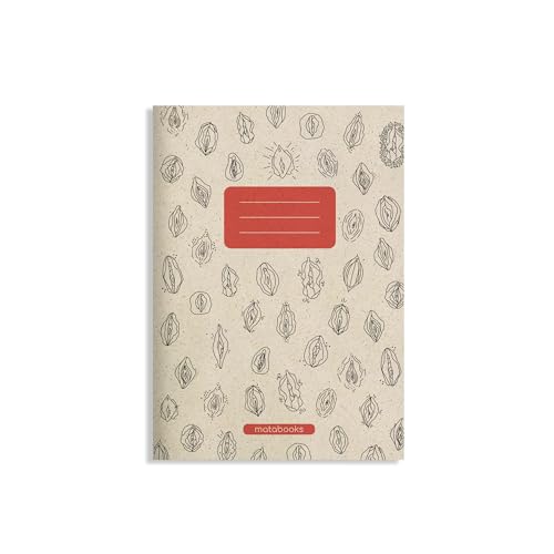 matabooks - A5 Notizheft aus Graspapier - Maya Farbe: Grapefruit: Nachhaltige und vegane Notizbücher aus Graspapier (Unique Collection) von Matabooks