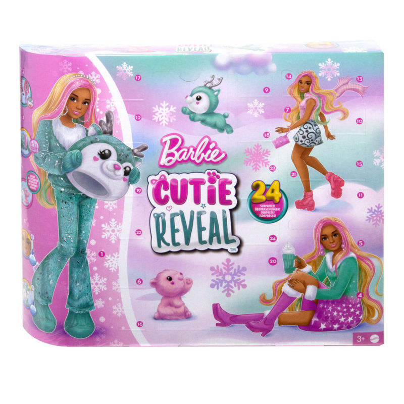 Barbie Cutie Reveal Adventskalender von Mattel Barbie