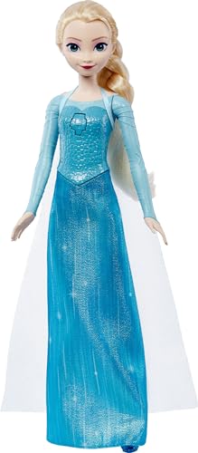 Mattel Disney Frozen Toys, singende ELSA-Puppe in charakteristischer Kleidung, singt Let It Go aus dem Disney-Film Frozen, für Kinder Mattel Disney Frozen Toys, singende ELSA-Puppe in charakteristischer Kleidung, singt Let It Go aus dem Disney-Film Frozen, für Kinder von Mattel