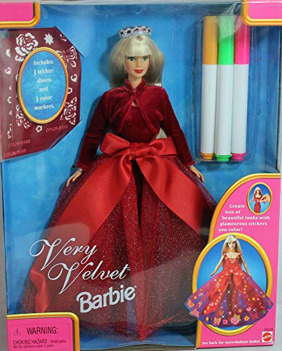 Very Velvet Barbie Doll Gift Set von Mattel