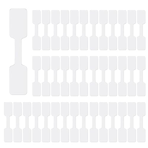 Mauedest Schmuck Preisschild Schmuck Preise Weiß 2000 Stück für den Preis 'Ohrring Halskette Identifizieren Sie das Etikett des Rechtecks von Mauedest