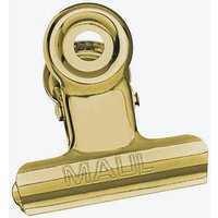 10 MAUL Foldbackklammern gold 3,0 cm von Maul