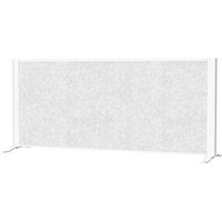 MAUL Akustik-Tischtrennwand MAULconnecto 9852202, hellgrau 120,0 x 50,0 cm MAUL Akustik-Tischtrennwand MAULconnecto 9852202, hellgrau 120,0 x 50,0 cm von Maul