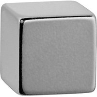 MAUL Magnet silber, Metall 2,0 x 2,0 x 2,0 cm, 1 St. von Maul