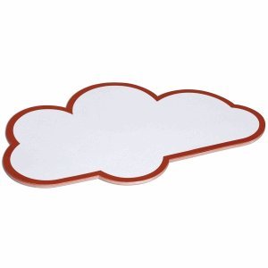 MAUL Moderationskarten Wolke 265x430mm weiß VE=20 Stück von Maul