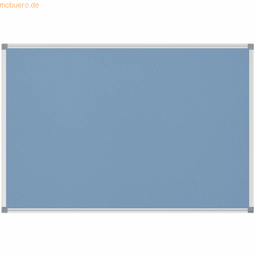 Maul Pinnboard Maulstandard Textil 180x90 cm hellblau von Maul