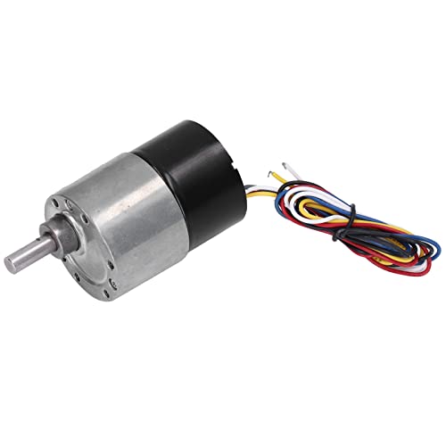 Getriebe Motor Speed ​​Reduktion bürstenloser D -Welle niedriger Rausch CW CCW Drehung Getriebe Motor DC12V für Roboter und mechanische Geräte (600RPM) von Mavaol