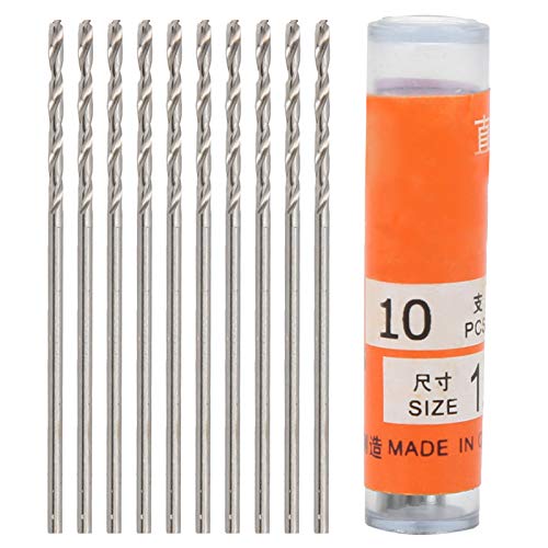 Mavaol 1,0 mm Twist Bohrer, Hochgeschwindigkeitsstahl, Genauigkeitsbohrungen, Impact, für Schmuckhersteller, Perlenperlen beinhalten, einschließlich Aufbewahrungskoffer von Mavaol