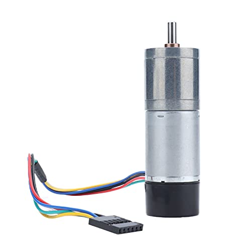 Mavaol 25GA DC GEARTE MOTOR Zinklegierung Robuster Geschwindigkeitsreduzierungsgetriebe für DIY -Motorrobotermodell (130RPM) von Mavaol