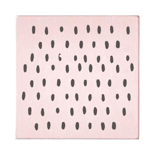 May and Berry Holzstempel - Muster 1, 45x45mm, Rosa von May and Berry