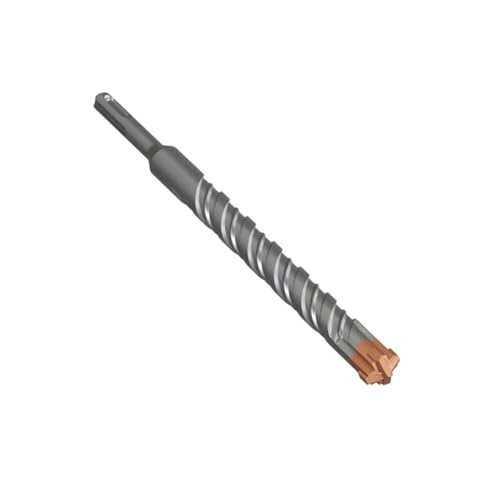 Maysay SDS Plus Hammerbohrer 20x260mm mit 4 HartmetallschneidenProfessioneller Betonbohrer für Stein, Beton, Holz, Ziegel und Fliesen von Maysay