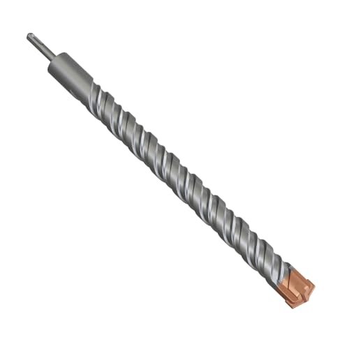 Maysay SDS Plus Hammerbohrer 35x460mm mit 4 HartmetallschneidenProfessioneller Betonbohrer für Stein, Beton, Holz, Ziegel und Fliesen von Maysay