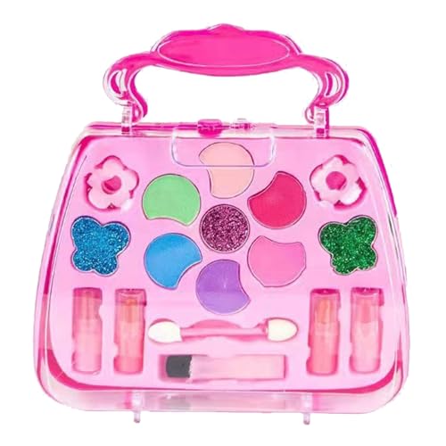 Mädchen-Rollenspiel-Make-up-Set, Prinzessin, Kosmetikspielzeug, Tragbar, Als für (Handgehaltene Make-up-Tasche) von Mayueri