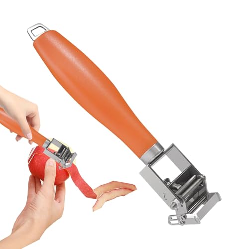 Gurkenschäler, Gemüseschneider,Obstschäler aus Edelstahl | Cooking Tools Kartoffelschäler, verstellbarer Hand-Gemüsezerkleinerer für die Küche, für Kartoffeln, Karotten, Gurken von Mbiyhgta