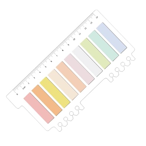 Haftindex-Tabs – Seitenmarkierungen, Haftnotizen, beschreibbare Tabs – verbessert das Leseerlebnis, Textstreifen für Schüler und Lehrer für Notizbuch, Sammelalbum, Dateien von Mbiyhgta