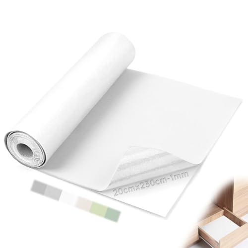 Mbsomnus Filz Selbstklebend Meterware 1 mm Klebefilz Selbstklebend 230x20 cm Filzstoff Weiß Nadelfilz Meterware Filzmatte für Camper Dachhimmel Stoff Wandverkleidung Möbel Schubladenmatte DIY Mbsomnus Filz Selbstklebend Meterware 1 mm Klebefilz Selbstklebend 230x20 cm Filzstoff Weiß Nadelfilz Meterware Filzmatte für Camper Dachhimmel Stoff Wandverkleidung Möbel Schubladenmatte DIY von Mbsomnus