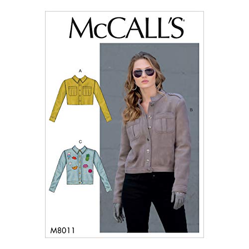 McCall Pattern Company McCall's Schnittmuster für Jacke, lockere Passform, Knopf, Größen 32-42 von McCall's