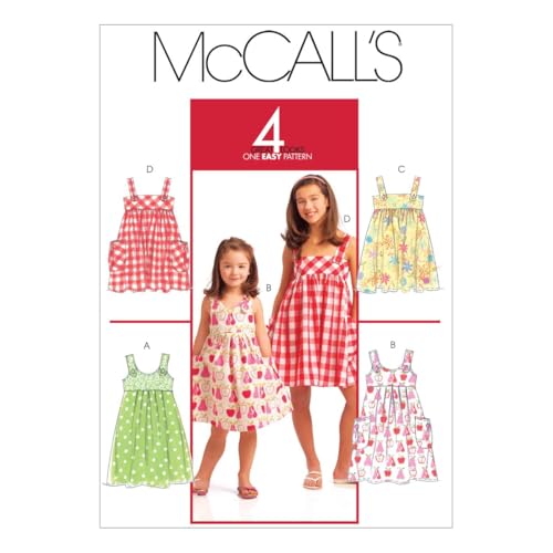 McCall Pattern Company Schnittmuster, Denim, weiß, CCE (3-4-5-6) von McCall's