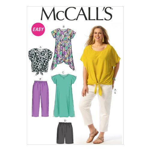 McCall Pattern Company McCalls MC 6971 RR (18W-20W-22W-24W) Schnittmuster zum Nähen, Elegant, Extravagant, Modisch von McCall's Patterns