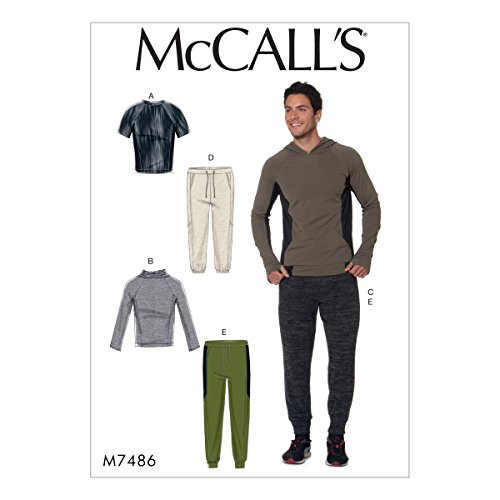 McCall 's Patterns Herren Tops und Hose, mehrfarbig, Größen s-l-p, Mehrfarbig, 91 x 152 cm von McCall's