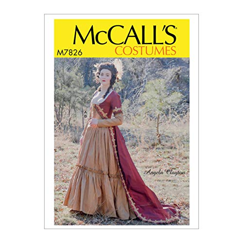 McCall's Patterns McCall's Schnittmuster für Damen, viktorianisches Kleid von Angela Clayton, Größen 42-50 von McCall's