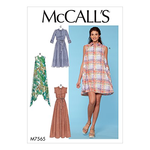 McCall 's Patterns Schnittmuster Kleider und Gürtel, Mehrfarbig, Größe 6–14 von McCall's Patterns