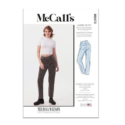 MCCALLS Schnittmuster M8473Y5 Damenhose von Melissa Watson Y5 (46-50-52-54) von McCall's