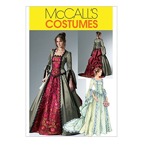 McCall 's Schnittmuster 6097 Damen Historisches Kostüm Größen: 6–44–12 von McCall's