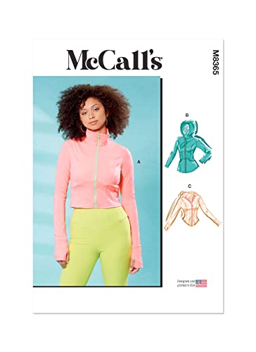 McCall's Schnittmuster-Set für Damen, Korsett-Stil, für Jacken, Designcode M8365, Größen 40-42-44-46-46-48 von McCall's